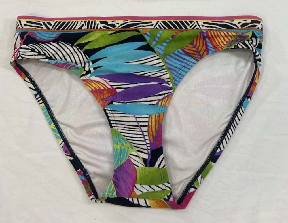Anne Cole Tropical Multicolor Swim Bottom Size Small